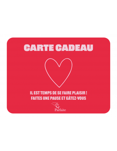 Cartes cadeaux Not Parfaite suggérées chez