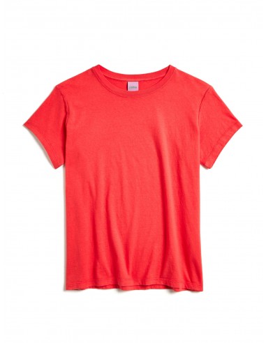 Le tee-shirt Iconic Willie® jersey bio-recyclé Rouge tomato destockage