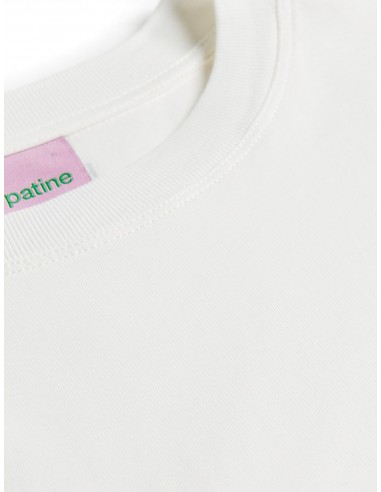 Le tee-shirt Super Willie® jersey bio-recyclé Patine Blanc cheesecake Paris Déstockage Promo