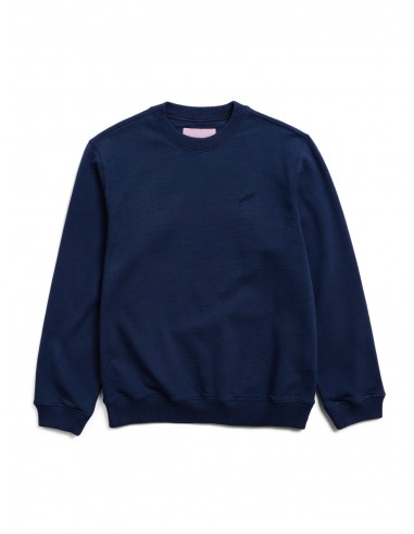 Le sweatshirt Crewneck Marty® molleton bio-recyclé Bleu navy offre 