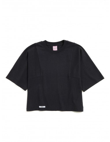 Le tee-shirt Boxy Willie® Heavy jersey bio-recyclé Noir black coffee outlet