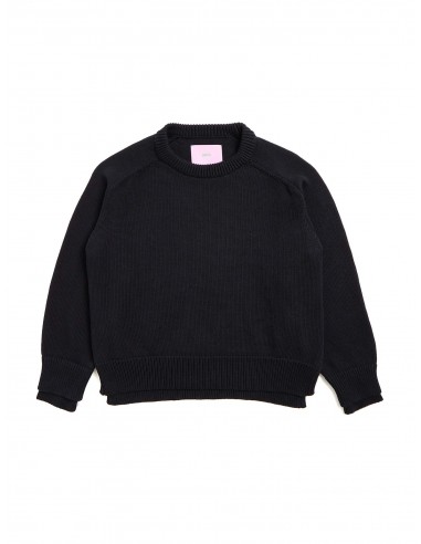 Le pull Wooly coton Noir black coffee le des métaux précieux