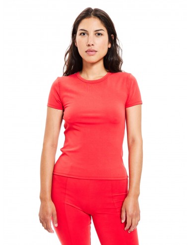 Le Baby Tee Power stretch Rouge tomato pas chere