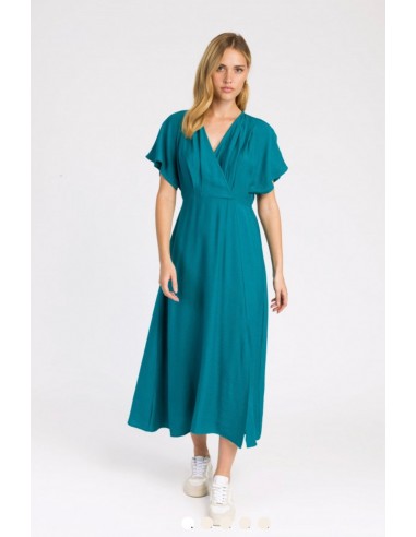 Robe MALOUSSIANE Turquoise Livraison rapide