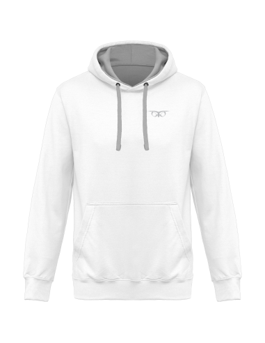 Sweat à capuche YOOV® blanc shop