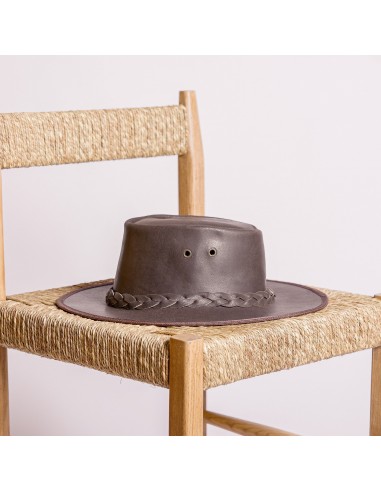 CHAPEAU INDIANA Marron soldes